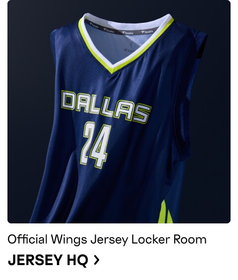dallas wings new jerseys